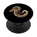 Vintage Snake Eastern Diamondback Rattlesnake Rattler Design PopSockets PopGrip Interchangeable