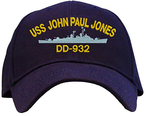 Gorra USS John Paul Jones DD-932 bordada miniatura 1