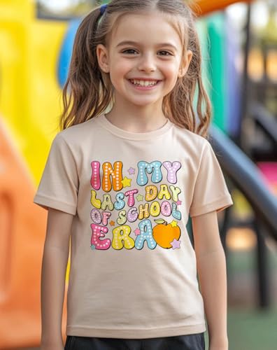 Image of hrcfbk Kids Toddler Little Boys Girls Last Day of School T-Shirt End of School Year Summer Holiday Shirt