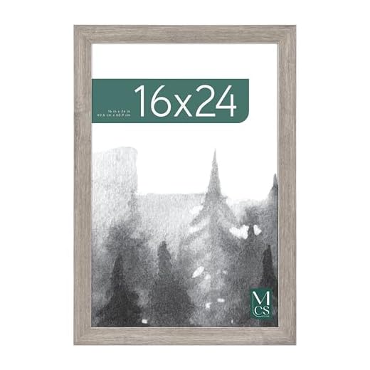 MCS Museum Poster Frame, Barnwood, 16 x 24 in, Single
