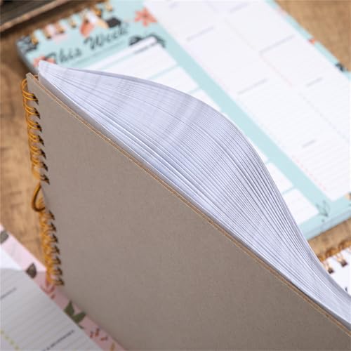 Bloc-notes vertical réutilisable avec crochet mural pour liste de courses - 5