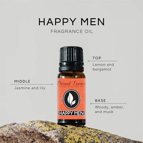 Image of Eternal Essence Oils Happy. For Men Type Premium Grade Fragrance Oil - 10ml - Scented Oil