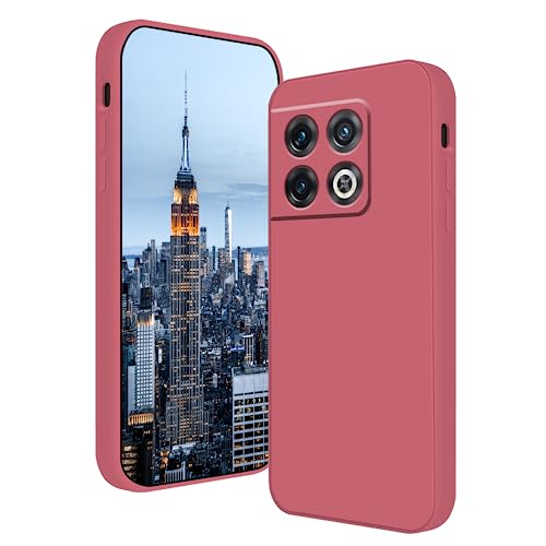 Coque silicone liquide OnePlus 10T vert foncé douce antichoc