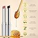LYBHDAFA 2PCS Black Sheer Tinted Lip Balm - Hydrating Honey Almost Lipstick for All Skin Tones, Moisturizing Nourishing Formula with Natural Black Cherry Tint, Ultra-Glossy Finish & Daily Lip Care
