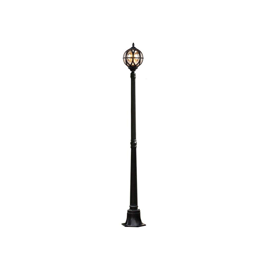 Słup Oświetleniowy Do Użytku Zewnętrznego, Wodoodporna Aluminiowa Lampa Do Trawy, Lampa Uliczna, Klosz Szklany, Słup Ogrodowy, Latarnia, Wysoka Lampa Podłogowa, Słup
