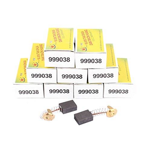 Aexit 10�y�A�d���h�������[�^�[���[�^���[�p���[�c�[���J�[�{���u���V�O���[999-038(10 paires perceuse electrique rotatif moteur outil Pinceau energie carbone gris 
