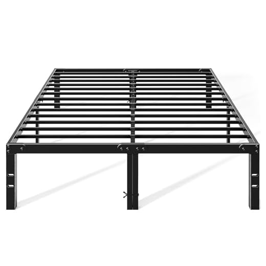 OLIXIS Heavy Duty Metal King Bed Frame