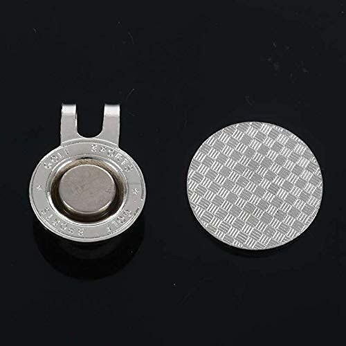 ubersweet® Imported 2X(Magnetic Cap Clip Removable Metal Golf Rose red Goblet Just Fore Fun Log P8K3