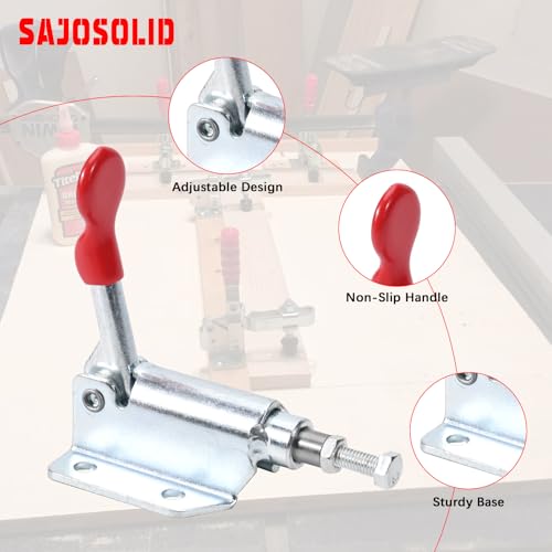 Image of 6-Pack, 36070 Push Pull Toggle Clamp, 110 lb Holding Capacity