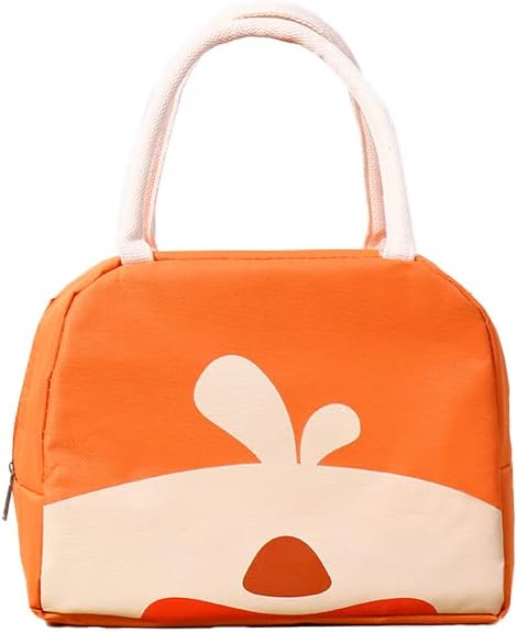 Kids Lunch box Insulated Bag, Leak Proof Lunch Bag for Adults, Kids Cute Colors Insulated Lunch Box Cooler Bag Portable Tote Bag Food Storage Bag for Kids Adults Work School Picnic