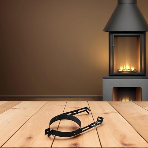 Console réglable pour conduit de poêle en acier inoxydable - 3