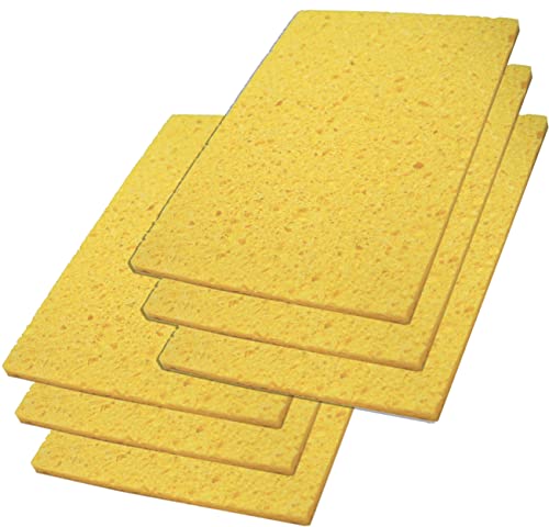 日本インソール工業 セルローススポンジ クロス 日本製 吸水 速乾 水切りシート 24×16cm イエロー 6個セット（Amazon）