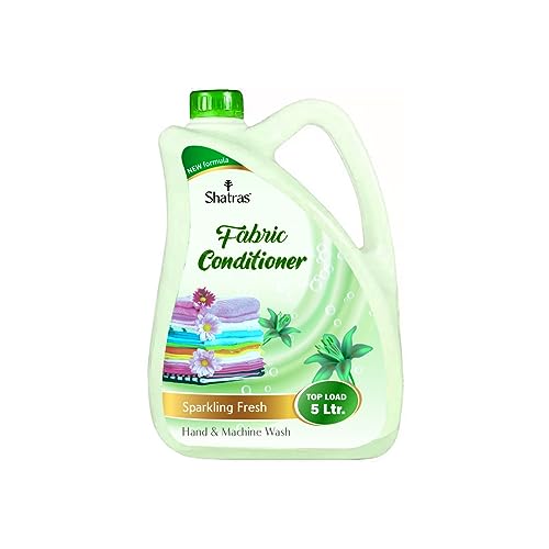 Shatras Eco-Friendly Fabric Conditioner, After Wash Liquid Fabric Softener,Softness, Shine & Long Lasting Freshness, Non Toxic