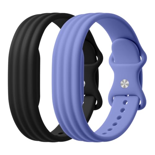 HAYONLIY �V���R�[���o���h 2�p�b�N Google Fitbit Air�Ή� �\�t�g�ŒʋC���̂��郊�X�g�o���h �X�|�[�c�����p�X�g���b�v Fitbit Air �����Y ���f�B�[�X