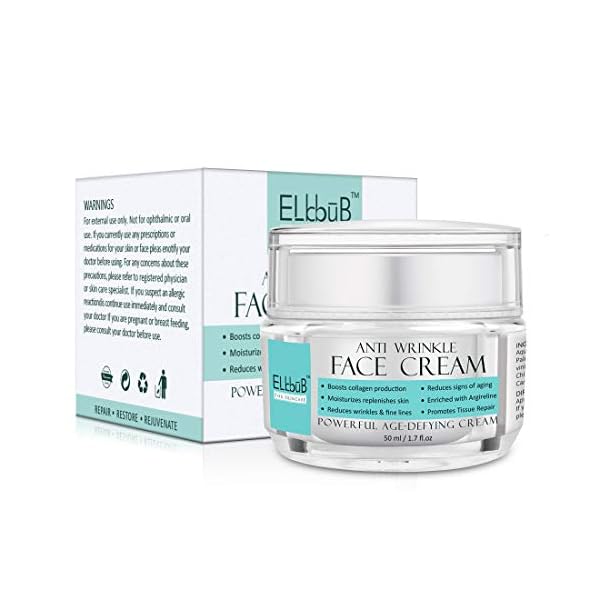Powerful AgeDefying Face Cream - Face Moisturizer For Dry Skin, Anti Wrinkle Cream with Hexapeptide, Retinol, Ascorbic…
