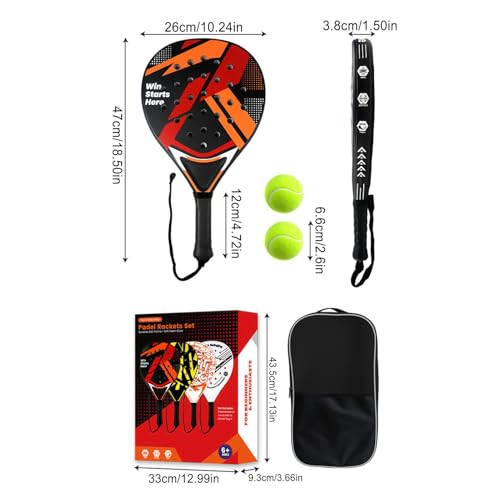 Set de tennis raquettes antichoc antidérapantes légères pour entraînement