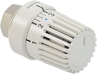 Oventrop Thermostat Uni LH No Zero Position White 7-28°C