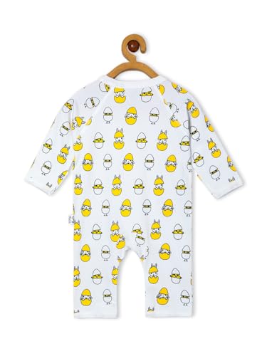 Image of The Mom Store Baby Romper Jabla Style For Boys And Girls | Cotton | Soft Infant Bodysuit | Trendy Stylish Sleepwear For Newborn Baby | Printed | Unisex Comfortable Everyday Baby Wear