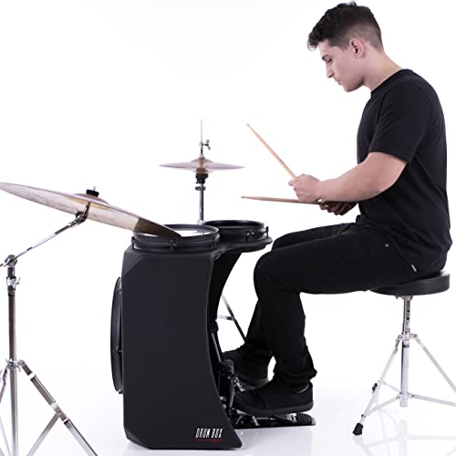 Cajón Elétrico Claro | 1 Vassourinha - Witler Drums