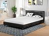 mecor Faux Leather Platform Bed Frame/Upholstered Panel Bed Full Size, No Box Spring Needed, Nailhead Trim Headboard Design, Black Full mecor Faux Leather Platform Bed Frame/Upholstered Panel Bed Full Size, No Box Spring Needed, Nailhead Trim Headboard Design, Black Full