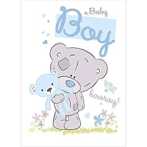 Me To You Baby Boy Greeting Card Cover