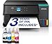 Epson EcoTank ET-2950 Ink Tank Printer | Busy Home Use | Wireless | A4 | Print, Copy, Scan | 3.7cm LCD Screen | Double-Sided Printing | Includes up to 3 Years of Ink
