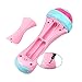 Alyoen Kids Microphone with Long-Recoding & Voice Change Function, Music Karaoke Toys with Singing Along for Boys and Girls (Pink)