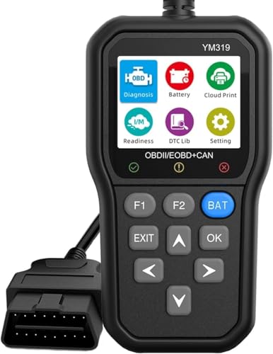 Vilom 車検対応と自己診断に OBD2診断機!全OBD2機能と故障原因不明対応を備え、車両の状態と性能を詳細にモニタリング。コンパクトで日本語完全対応、多言語切り替えも可能。幅広い車種に互換性があり、診断結果の印刷や安心サポートも充実。