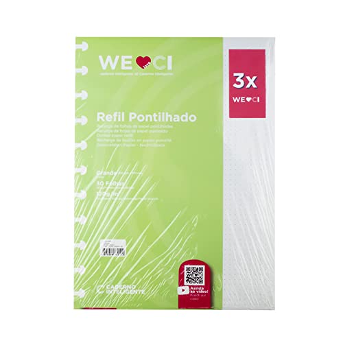 Cuaderno inteligente - Hojas puntiagudas blancas grande (120 g) Cover