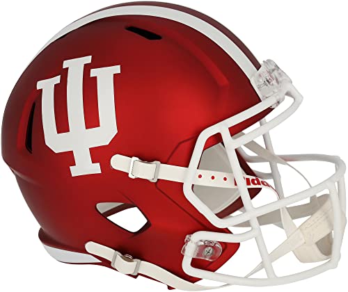 NCAA Indiana Hoosiers Helmet Full Size ReplicaHelmet Replica Full Size Speed Style, Team Colors, One Size