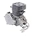 JJIESHENG 100cc Bicycle Engine Kit, 2 Stroke Motorized Bike Kit 36 Teeth Gas Bike Motor Gasoline Bicycle Motor Engine Kit for 26