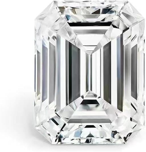 (Emerald Cut) D Color VVS1 Clarity Moissanite Stone for Jewellery Making - GRA Certified, Ideal for Rings, Earrings, Pendants, and Bracelets (Pack of 1) - Perfect Valentine's Day Gift-image-44