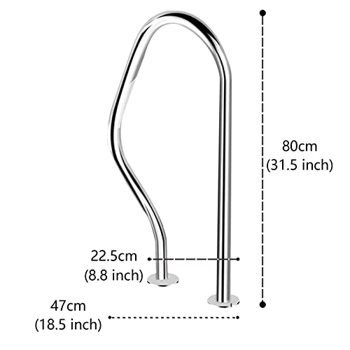 Garde-corps de piscines extérieure antirouille en inox - 4