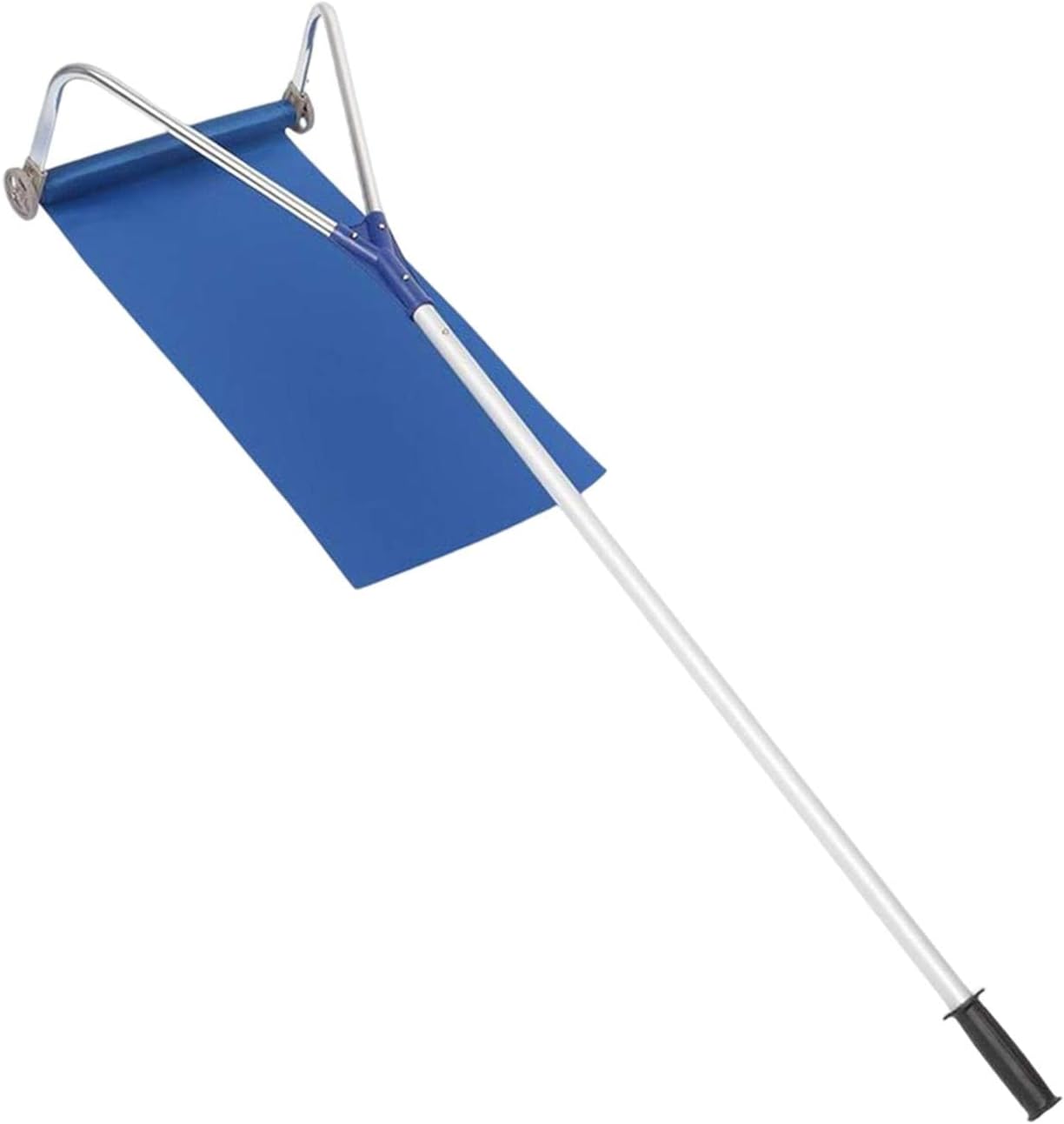review Gralara Snow Removal Tool Telescoping Handle Snows Removal Adjustable Length Anti Skid Rod Removable Portable Durable Cleaning Tool for Garden Patio, Argent