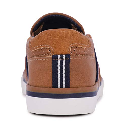 Nautica Tênis esportivo casual sem cadarço infantil – Akeley infantil (criança grande/criança pequen