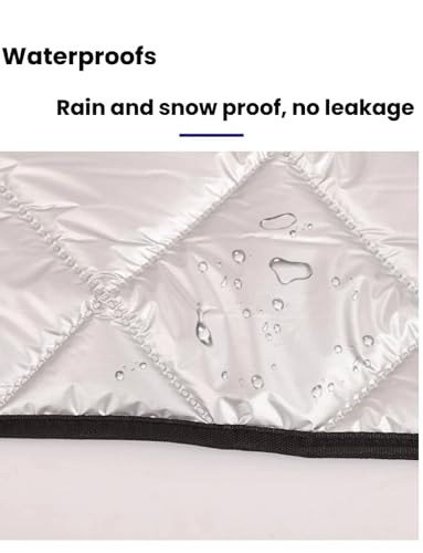 Manta aislante para congelador impermeable con parasol protector 5