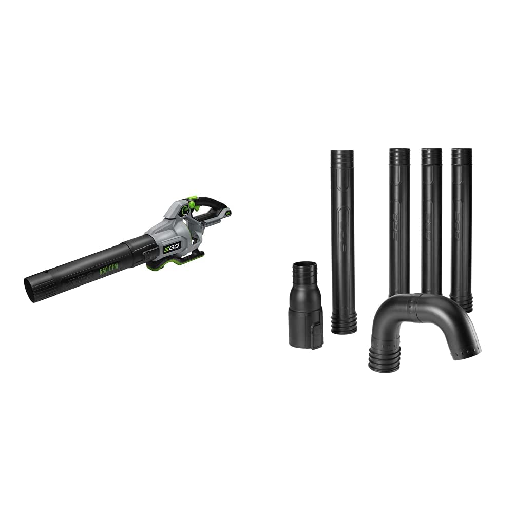 EGO Power+ LB6500 650 CFM 56V Soffiatore elettrico senza fili + kit di fissaggio per la pulizia della grondaia