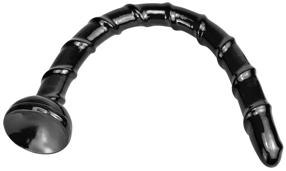 Dildo anale super lungo con ventosa, plug anale in silicone, masturbazione vaginale, ano, grande, massaggiatore for orgasmo del punto G, giocattolo sessuale for donne