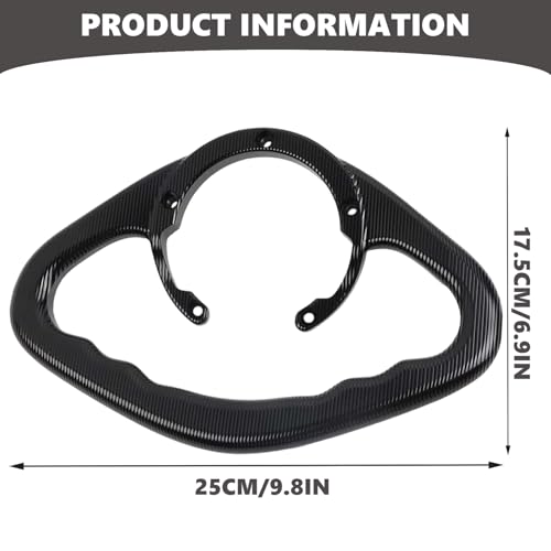 Accoudoirs barres d'appui moto pour stabiliser le passager