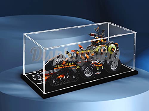 Acrylic Display case for Lego Dieselnaut 70654 (Lego Set is not Included) (No Background)