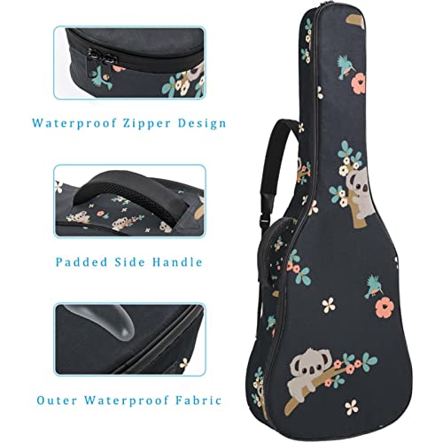 Hondank Housse de protection en éponge épaisse imperméable pour guitare acoustique électrique basse classique… - Les Beatles, Paul McCartney, John Lennon, RIngo Starr, George Harrison Hondank Housse de protection en éponge épaisse imperméable pour guitare acoustique électrique basse classique… – Image 5