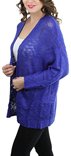 Image of ToBeInStyle Women's Warm Heavy Knit Long Sleeve Cardigans