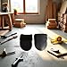 1 Pair Black Knee Pads Heavy Duty and Comfort for Construction, Gardening, Flooring Work Use Safety Easy to Use Kneepads,Tools and Home Improvement,Ergonomic Supports