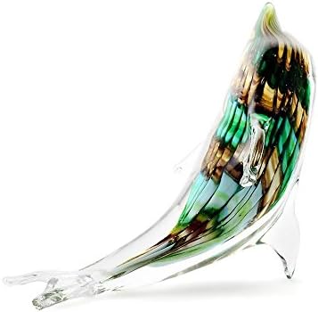 Sophia L'Objets d'art Dolphin Ornament Glass Figurine Souvenir Gift