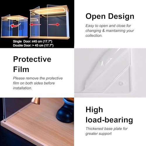 Vitrine en acrylique transparent de qualité supérieure pour objets précieux - 5