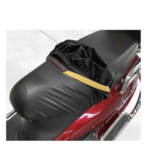Funda de asiento para moto impermeable con protección integral para cojín de pasajero 7