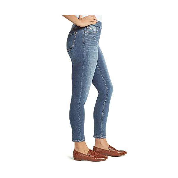 NINE WEST Heidi Pull-On Skinny Jeans Blue 12