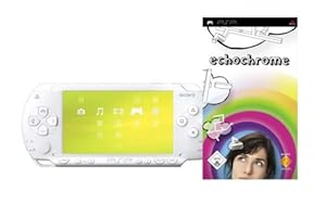 Sony PlayStation Portable (PSP) Konsole Weiß Echochrome