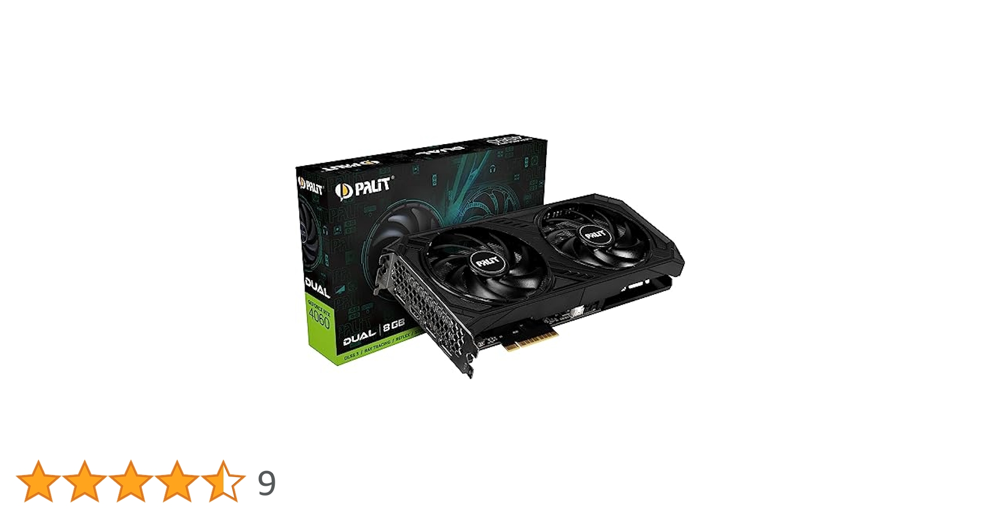 VGA Palit GeForce® RTX 4060 8GB Dual : Amazon.pl: Elektronika