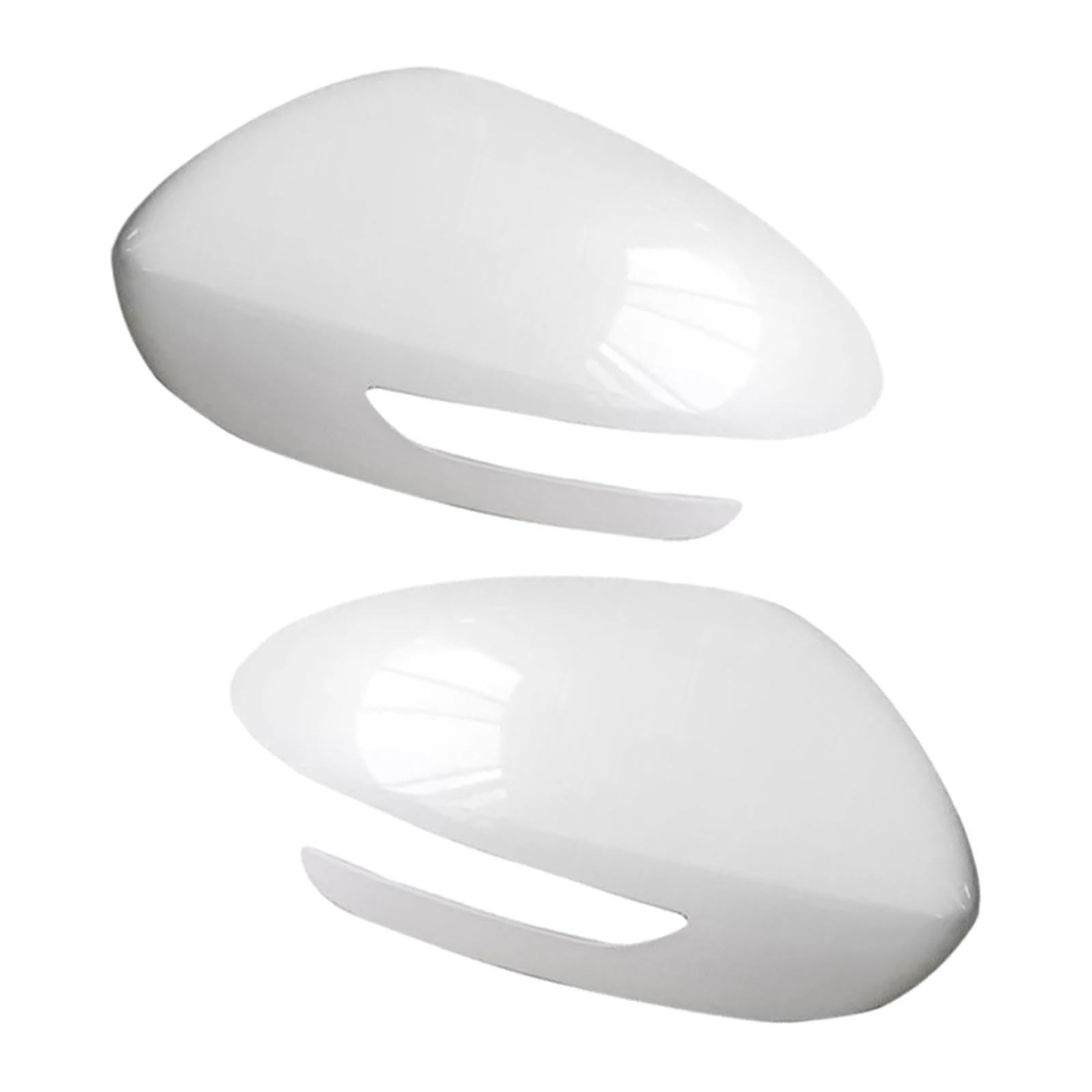 Aspetto Lussuoso Calotte Specchietto Compatibile Per Kia Per Sportage KX5 2016 2017 2018 Bianco Copertura Alloggiamento Specchio(1 Pair)